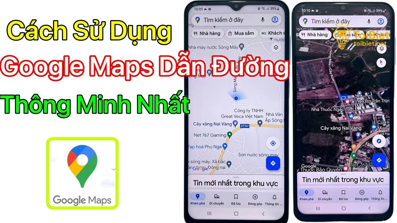 Thủ thuật cơ bản trên Google Maps