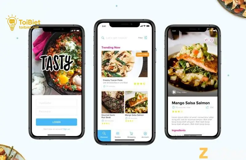 Tasty: Sáng tạo với video hướng dẫn nấu ăn đơn giản, sinh động