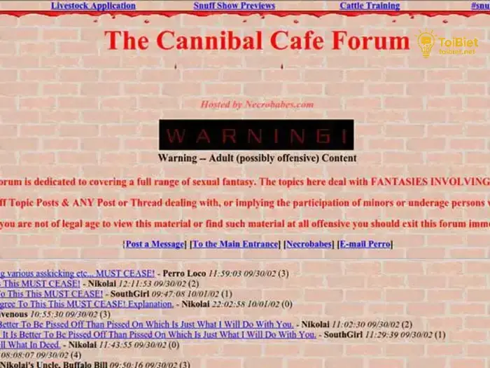Cannibal Forum