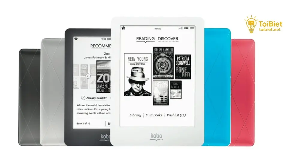 Các dòng thiết bị Kobo tiêu biểu