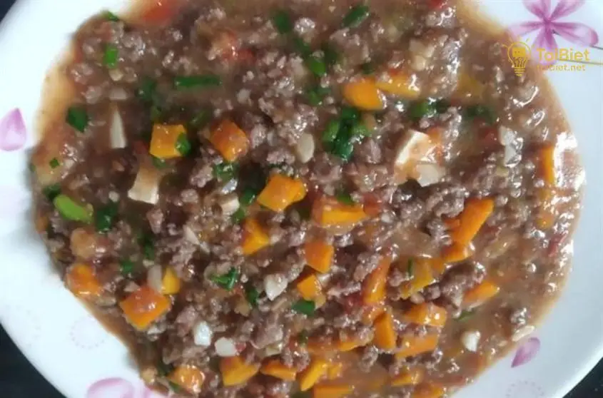 Cách xào thịt bò mềm cho bé ăn dặm 2 Chọn nguyên liệu thích hợp