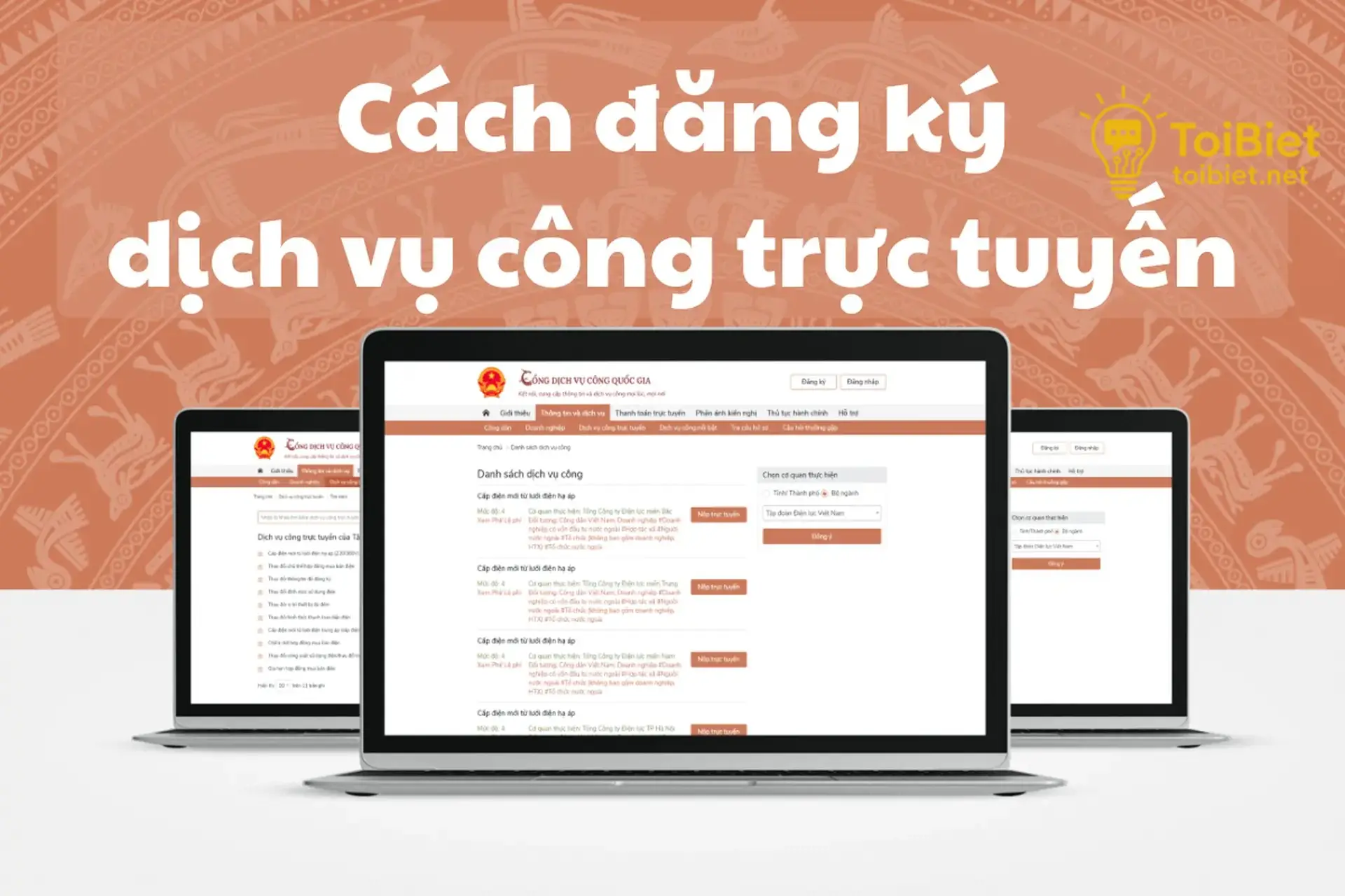 Những Lưu Ý Quan Trọng Khi Đăng Ký Dịch Vụ Công Trực Tuyến