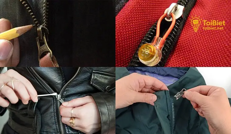 Cách Xử Lý Khóa Kéo Bị Kẹt Bằng Nến