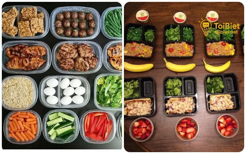 Gợi ý thực đơn Meal Prep tiết kiệm cho cả tuần Gợi ý thực đơn Meal Prep tiết kiệm cho cả tuần